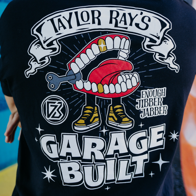 Taylor Ray Garage Built T Shirt