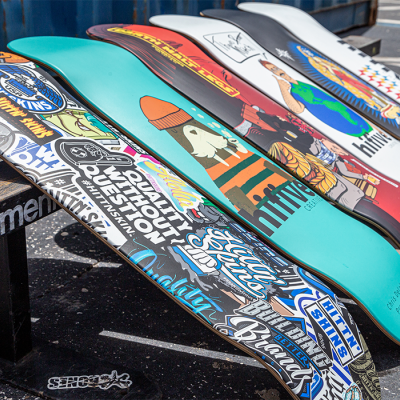 CUSTOM SKATEBOARD DECKS